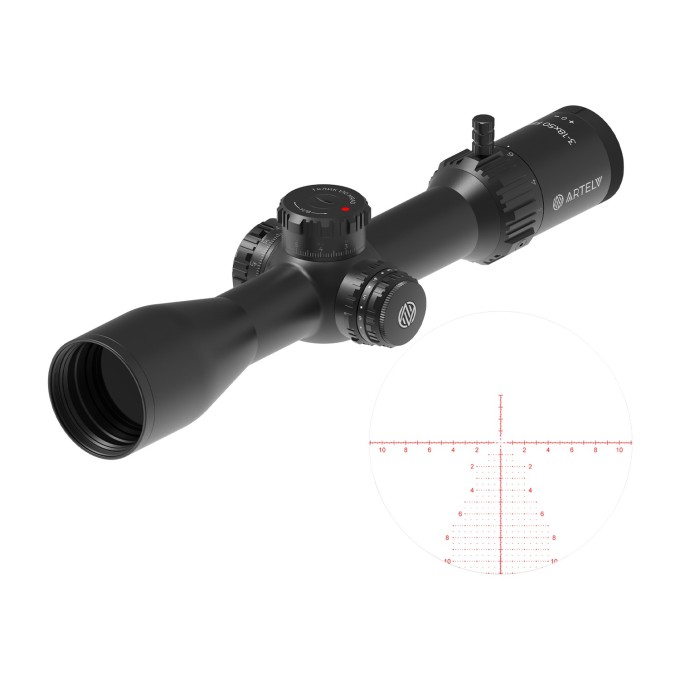 Оптический прицел ARTELV LRS 3-18x50 FFP, 34 mm, с подсветкой
